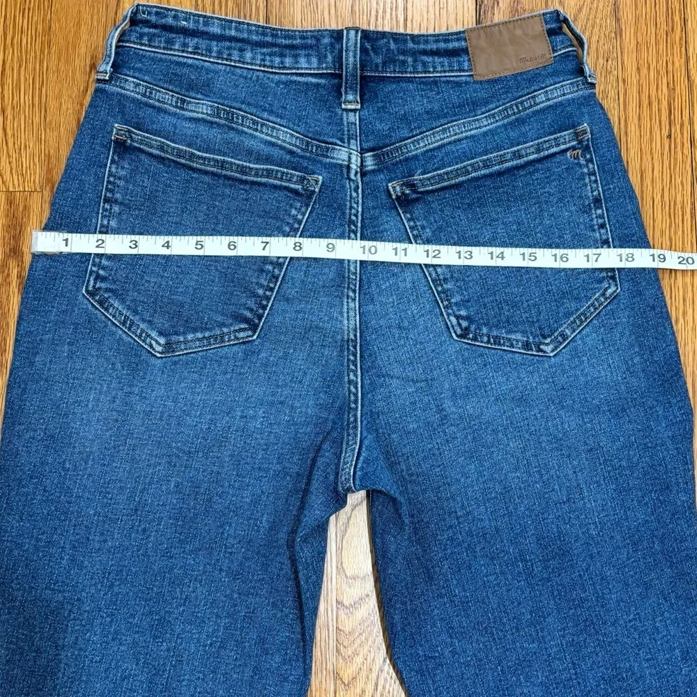 Madewell The Curvy Perfect Vintage Melgrove Wash High Waist Tapered Crop Jean 28